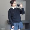 Áo Sweater Ko.short in Bos.ton / ĐEN ( K69 )