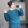 Áo C780 Sweater xuất Hàn A4355 / XANH LÁ