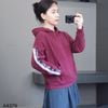 Áo Hoodie chữ dọc tay C.K / ĐỎ ( K83 )