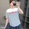 Áo phông / TRẮNG KẺ ĐEN ( A58 )