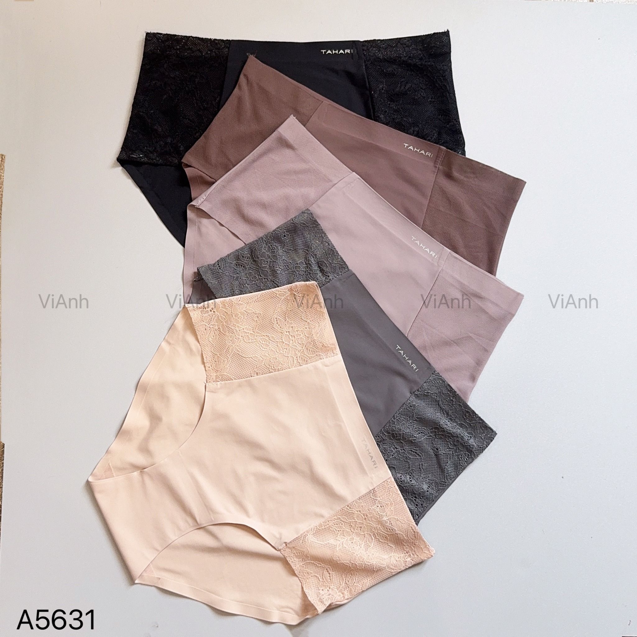 SET 3 quần lót đúc su phối ren TA.HA.RI / MÀU NGẪU NHIÊN ( K31 )