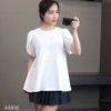 Áo thun tay bồng xuất Nhật / TRẮNG B16