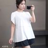 Áo thun tay bồng xuất Nhật / TRẮNG B16
