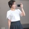 Áo thun tay bồng xuất Nhật / TRẮNG B16