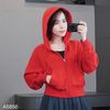 Áo khoác A6 hoodie nỉ da cá  G/A / ĐỎ