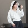 Áo khoác A7 hoodie nỉ da cá G/A / TRẮNG