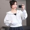 Áo khoác A3 hoodie nỉ da cá G/A A5863 / XÁM