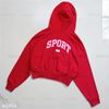 Áo K4 khoác hoodie nỉ da cá G/A A5864 / ĐỎ THÊU CHỮ
