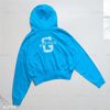 Áo K5 khoác hoodie nỉ da cá G/A A5865 / XANH IN CHỮ