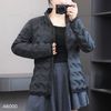 Áo phao 3 lớp túi có khoá style Âu Mỹ A5999 / ĐEN