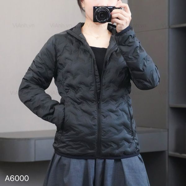 Áo phao 3 lớp style Âu Mỹ / ĐEN - L