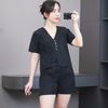 Bộ vest đùi xuất Hàn A6020 / ĐEN B20