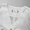 Bộ vest đùi xuất Hàn A6021 / TRẮNG B21