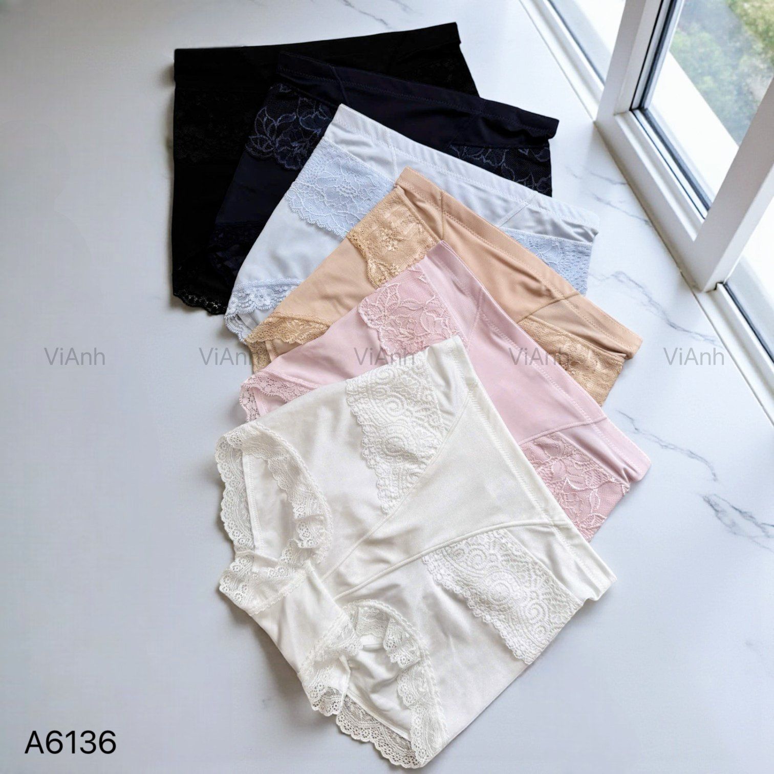 SET 3 quần lót S36 gen bụng style Nhật A6136 / MÀU NGẪU NHIÊN