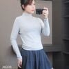 Áo thun H6 dài tay cổ 5 phân A6206 / XÁM