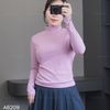 Áo thun H9 dài tay cổ 5 phân A6209 / HỒNG