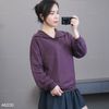 Áo A30 sweater dài tay có cổ style Hàn A6230 / NÂU ĐỎ