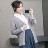 Áo khoác K38 dệt kim Cardigan style Nhật A6238 / XÁM
