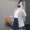 Áo khoác K40 dệt kim Cardigan style Nhật A6240 / BE