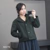 Áo khoác dạ K79 style Hàn /XANH