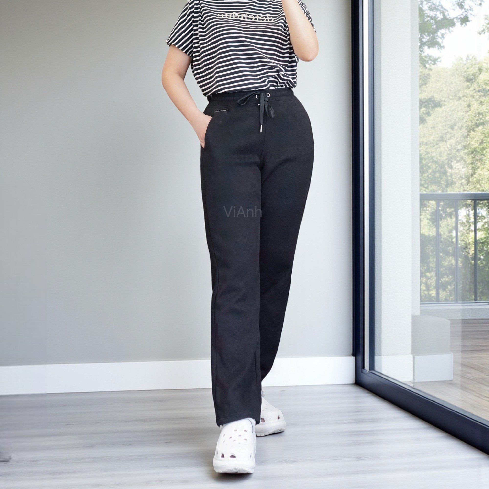 Quần dài Q67 style Âu A6367 / ĐEN