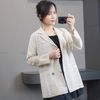 Áo V1 Vest Linen style Hàn A6381 / TRẮNG KEM