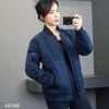 Áo khoác nam bomber chần trám style US ( K97 :ĐEN / K88 :XANH THAN / K89 : RẰN RI )