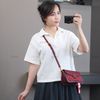Áo nỉ ngắn tay cổ polo style Âu A5 A6