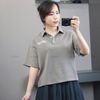 Áo nỉ ngắn tay cổ polo style Âu A5 A6
