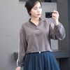 Áo sweater khoá cổ style Âu G/J