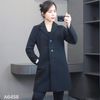 Áo khoác dạ mangto phom MỸ CK ( H8: Đen / H9: Be)