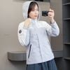 Áo khoác 2 lớp lót nỉ có mũ NET ( Hồng A7 / Đen A8 / Xám A9 )