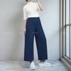 Quần dài ống rộng STYLE ÂU MỸ ( D39 Nâu / D40 Navy / D41 Xám xanh )