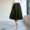 Chân váy dáng dài, lưng chun style Hàn / C2 xám , C3 xanh than , C4 đen, C5 xanh rêu , C6 trắng kem
