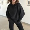 Áo nỉ sweater style Âu Mỹ / ĐEN