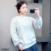 Áo sweater thêu chữ Cotton Classic / C8 TRẮNG KEM / C9 XANH NHẠT