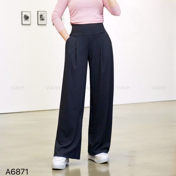 Quần dài ống rộng style US UK Harmony / D1 đen, D2 xanh, D3 nâu, D4 be xám