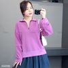Áo sweater style US / A5 xanh lá , A6 hồng , A7 trắng kem , A8 xám