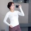 Áo thun tăm dài tay style US / T3 XÁM / T4 ĐEN / T5 TRẮNG