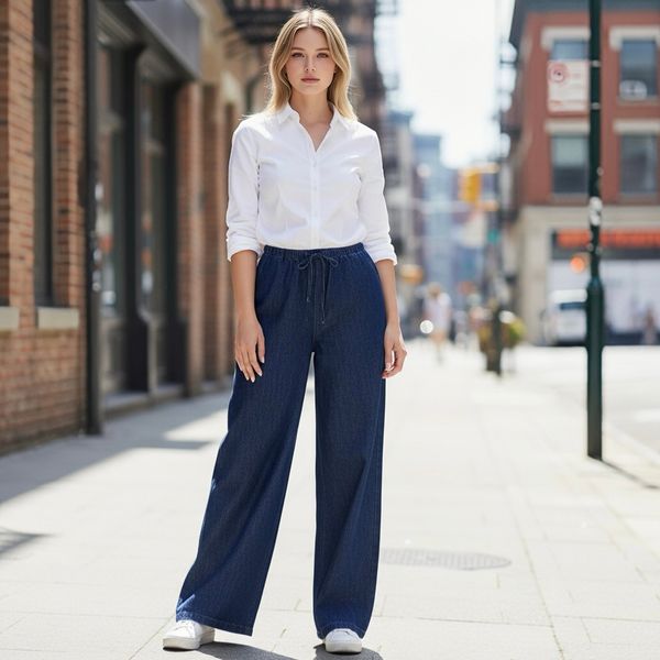 Quần jean ống suông style US UK / Đậm Q77 - Nhạt Q78