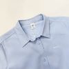Áo V84 sơ mi chữ ngực style Hàn / XANH NHẠT