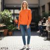 Áo sweater nỉ style US UK / T24 cam , T26 xanh than , T27 nâu nhạt , T29 xám , T30 đỏ mận