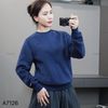 Áo sweater nỉ style US UK / T24 cam , T26 xanh than , T27 nâu nhạt , T29 xám , T30 đỏ mận