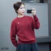 Áo sweater nỉ style US UK / T24 cam , T26 xanh than , T27 nâu nhạt , T29 xám , T30 đỏ mận