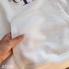 Áo hoodie in chữ style US UK / C10 trắng - C11 tím - C12 xám - C14 đen