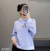 Áo hoodie in chữ style US UK / C10 trắng - C11 tím - C12 xám - C14 đen