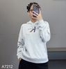 Áo hoodie in chữ style US UK / C10 trắng - C11 tím - C12 xám - C14 đen
