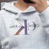 Áo hoodie in chữ style US UK / C10 trắng - C11 tím - C12 xám - C14 đen