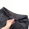 Quần nỉ giữ nhiệt cạp chun style Hàn / ĐEN