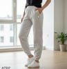 Quần jogger nỉ thêu chữ style US UK / XANH - XÁM ĐẬM - XÁM NHẠT